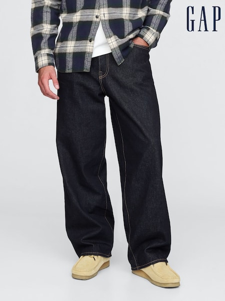 Gap Dark Wash Blue Extra Baggy Jeans (H14001) | £50
