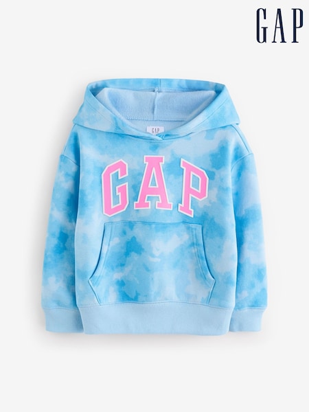 Gap Blue Tie-Dye Vintage Relaxed Hoodie (4-13yrs) (H14015) | £20