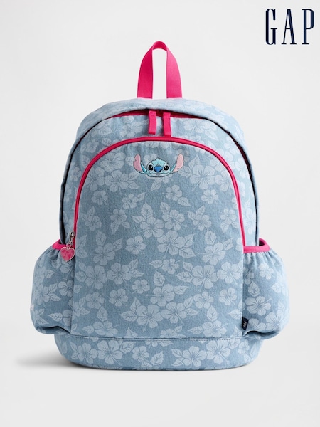 Gap Blue Lilo and Stitch Denim Backpack (H14025) | £60