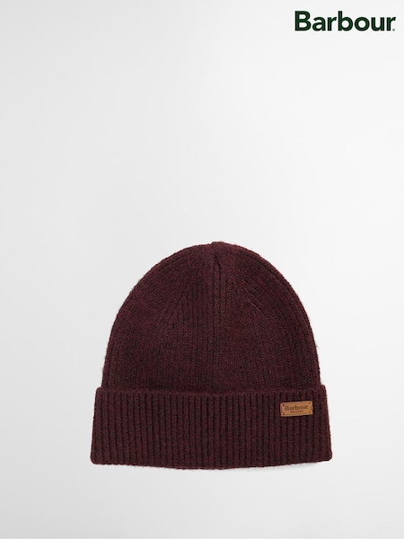Barbour® Red Pendle Beanie Hat (H14069) | £27
