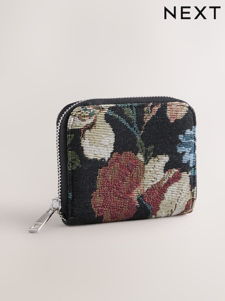 Floral Print Zip Around Midi Purse (H14168) | £12