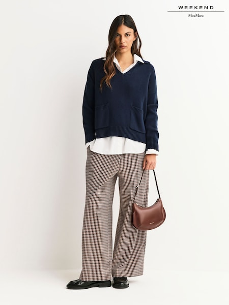 Weekend MaxMara Red EBE Long Trousers (H14208) | £264