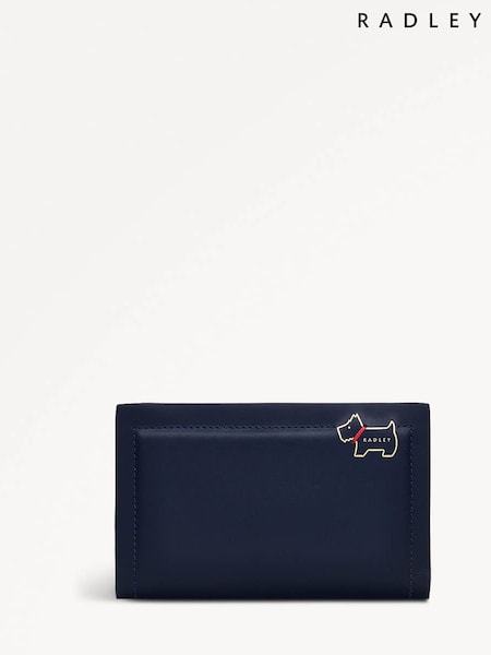 Radley Blue Heritage Lane Medium Bifold Purse (H14409) | £69