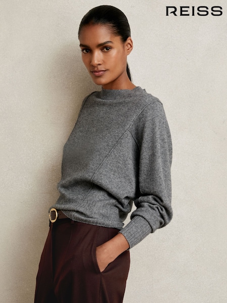 Reiss Charcoal Suki Jumper (H14433) | £98