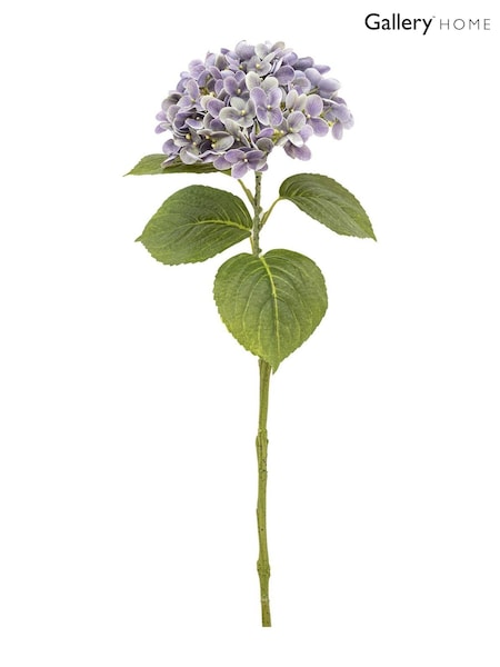 Gallery Home 12 Pack Purple Faux Vintage Hydrangea Floral Stems (H14653) | £90