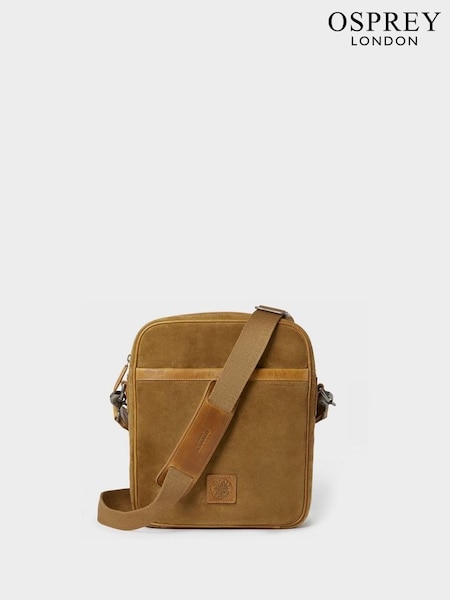 Osprey London The Heritage Messenger Brown Bag (H14887) | £425