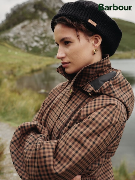 Barbour® Black Beldon Knitted Cap (H14982) | £30