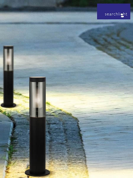 Searchlight Black Palmer Small Outdoor Post Light (H15067) | £25