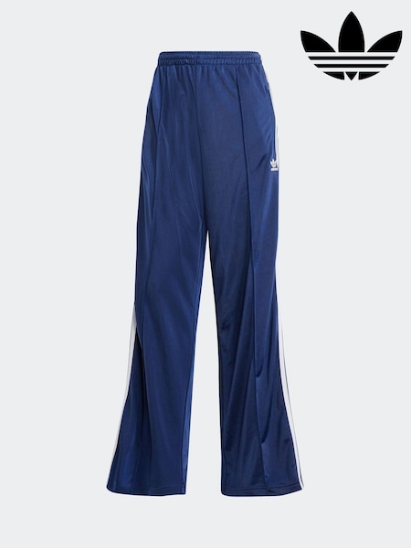 adidas Originals Blue/White Firebird Loose Track Pant Trousers (H15125) | £60