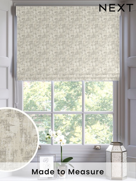 Slate Grey Tero Made to Measure Roman Blind (H15285) | £84