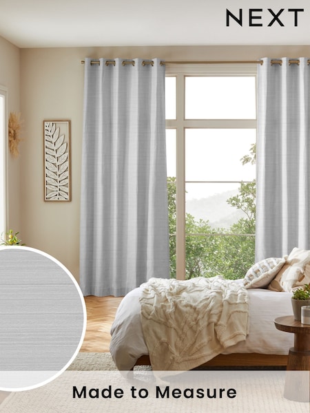 Dove Grey Ire Made to Measure Curtains (H15297) | £100