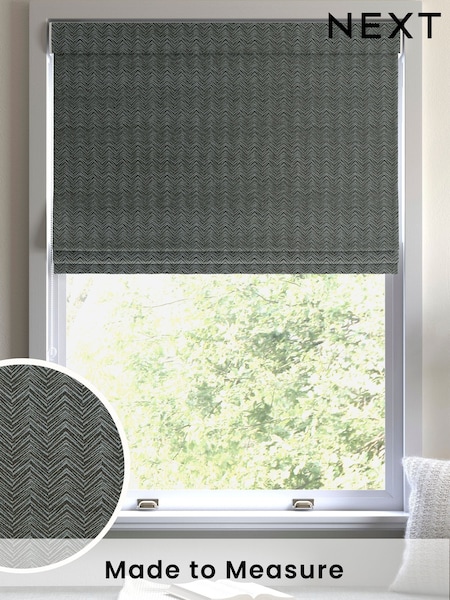 Eucalyptus Green Marte Made to Measure Roman Blind (H15305) | £84