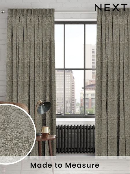 Forest Green Verty Made to Measure Curtains (H15309) | £109
