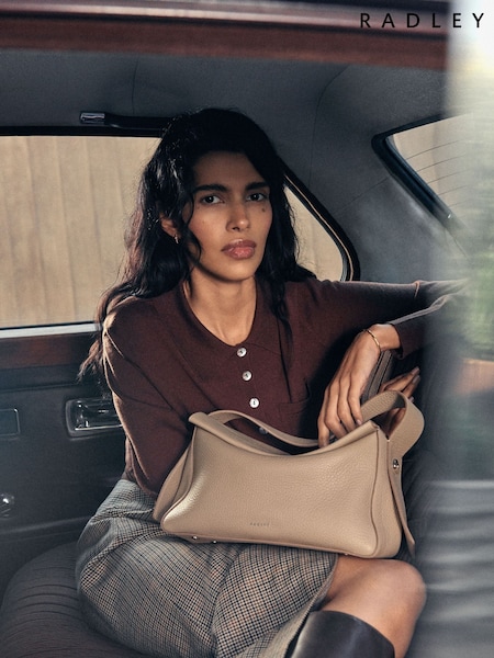 Radley Medium De Beauvoir Ziptop Grab Nude Bag (H15684) | £279