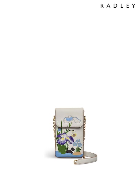 Radley Medium RHS 25 Phone White Cross-Body Bag (H15694) | £109