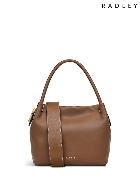 Radley Small Ivydale Road Ziptop Brown Cross-Body Bag (H15699) | £219