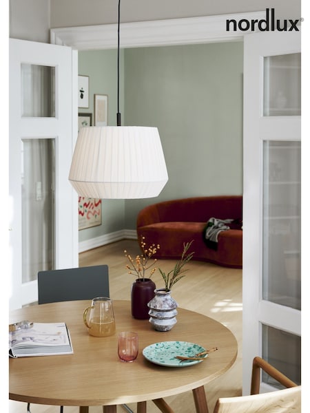 Nordlux White Dicte 40 Pendant Small Ceiling Light (H15812) | £100