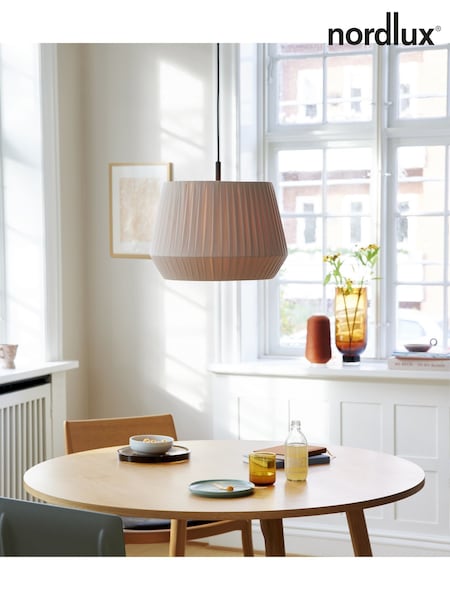 Nordlux Natural Beige Dicte 40 Pendant Small Ceiling Light (H15887) | £100