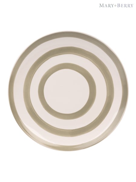 Mary Berry Grey Dinner Plates Set of 4 (H15932) | £40