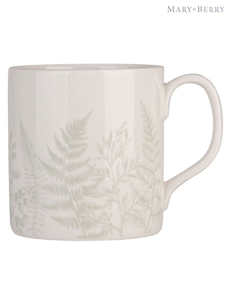 Mary Berry Set of 4 Green Botanical Mugs (H15946) | £32