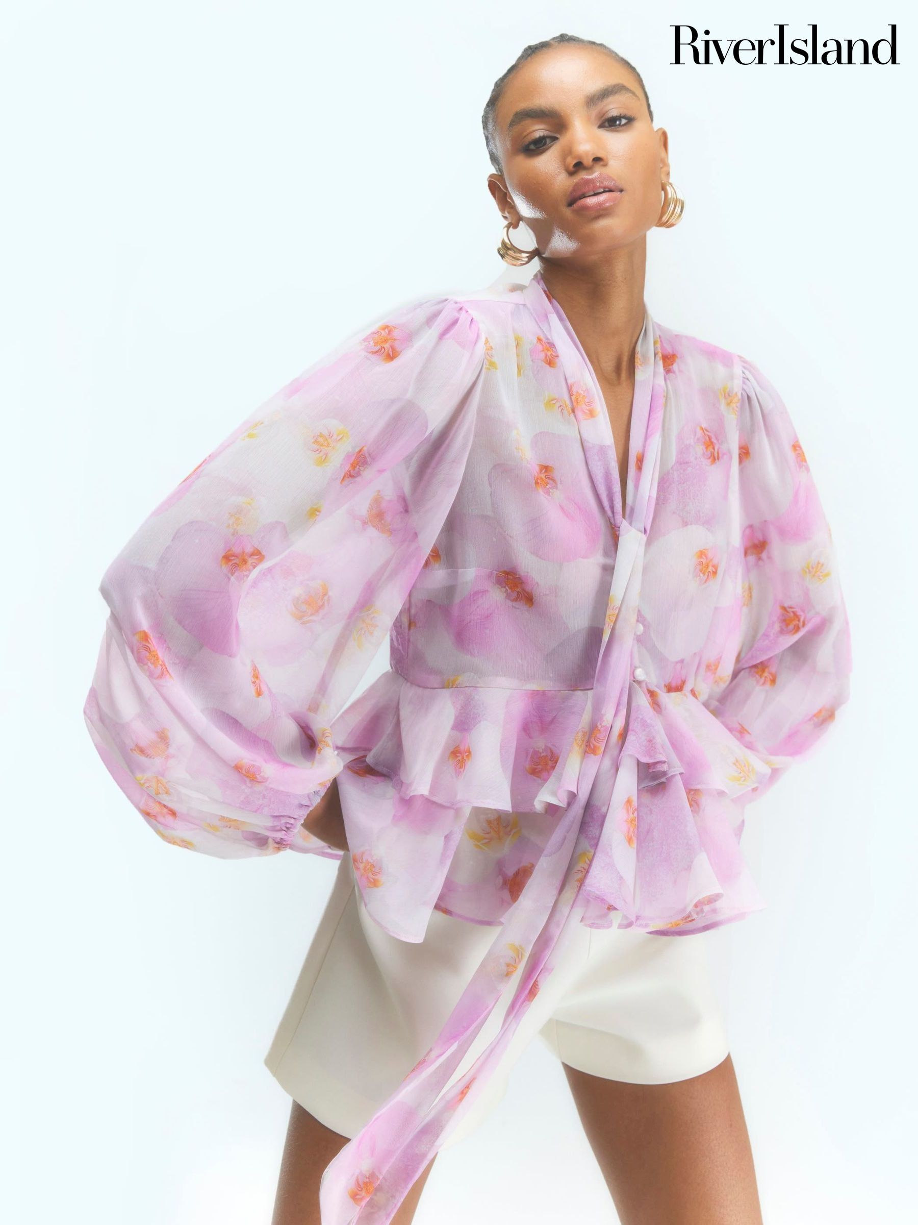 frilly blouses river island