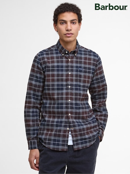 Barbour® Blue Kyeloch Tailored Tartan Shirt (H16027) | £80