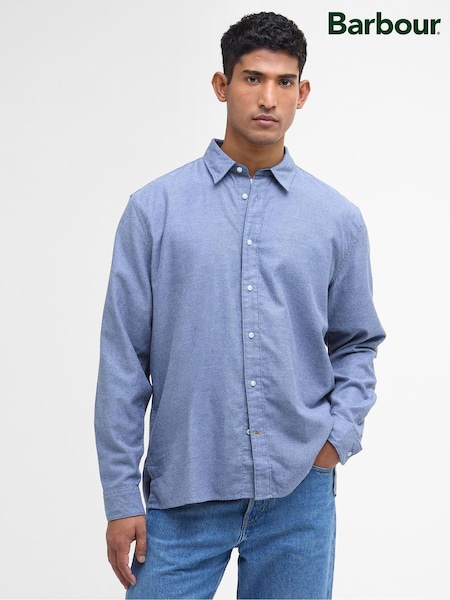 Barbour® Sky Blue Sealane Relaxed Shirt (H16040) | £70