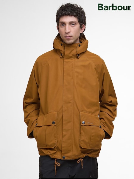 Barbour® Brown Spey Showerproof Jacket (H16044) | £249