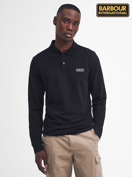 Barbour® International Long Sleeve Polo Shirt (H16113) | £60