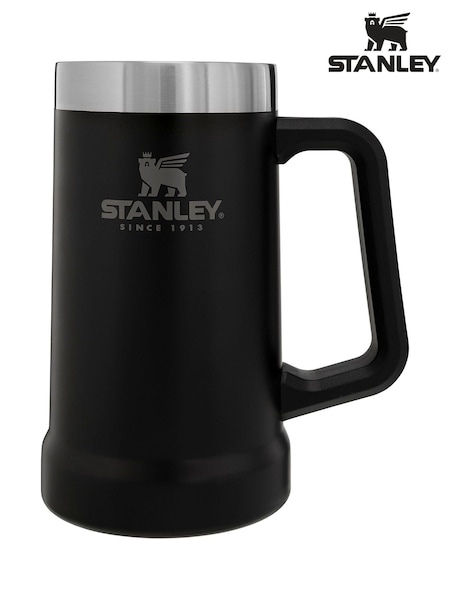 Stanley Matte Black Pebble Big Grip Beer Stein 0.7L (H16208) | £27