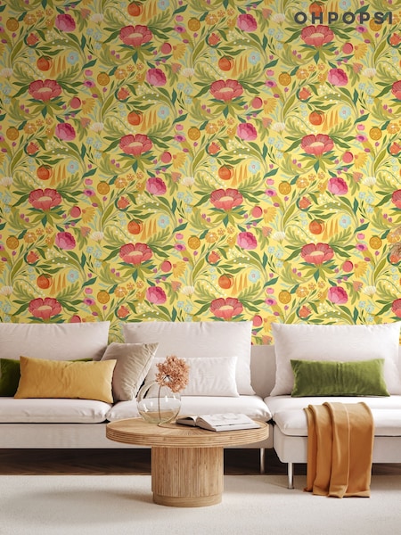 Ohpopsi Marigold Clementine Wallpaper (H16302) | £83