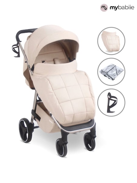 My Babiie Cream MB160 Pushchair (H16428) | £180