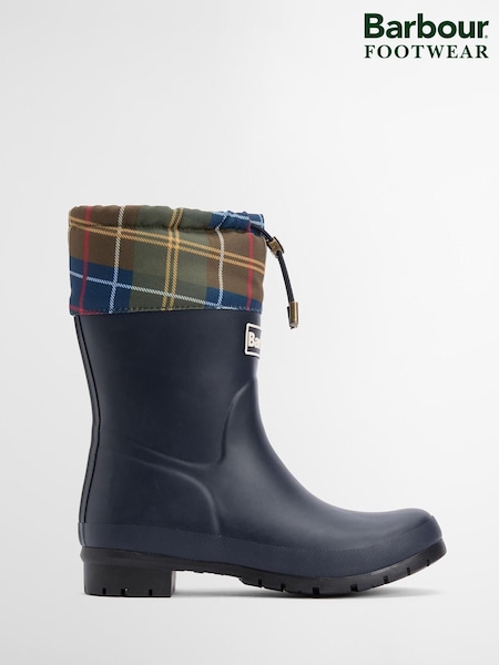 Barbour® Blue Mowbray Mid Wellington Boots (H16738) | £80