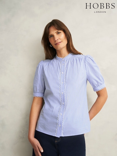 Hobbs Blue Charley Shirt (H16875) | £89