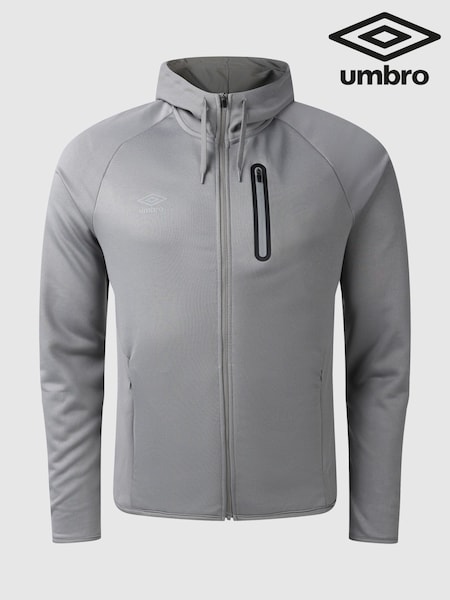 Umbro Grey Sportswear Full Zip Hoodie (H16964) | £40