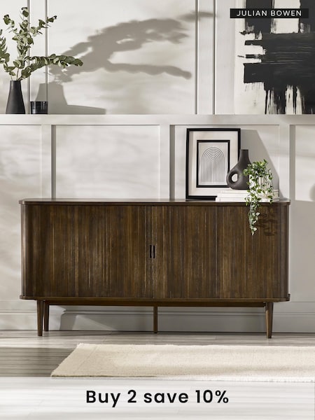 Julian Bowen Dark Brown Arya Sideboard (H17233) | £450