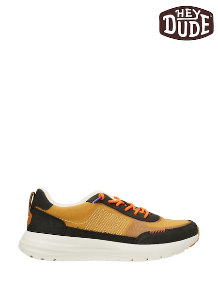 HEYDUDE Sirocco Alta Hype Brown Trainers (H17252) | £80