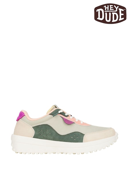 HEYDUDE Hayden Colorblock Trainers (H17255) | £80
