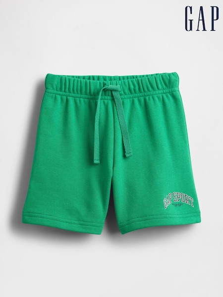 Gap Green Relaxed Logo Pull On Shorts (H17274) | £12