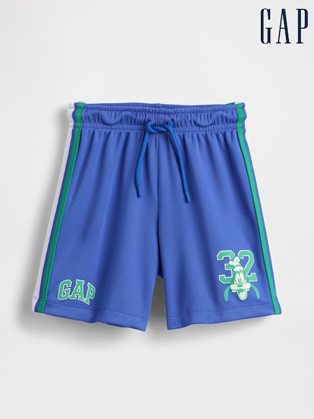 Gap Blue Goofy Disney Mesh Pull On Shorts (6mths-5yrs) (H17278) | £18