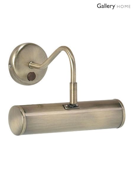 Gallery Home Brass Turner Wall Light Antique (H17386) | £40