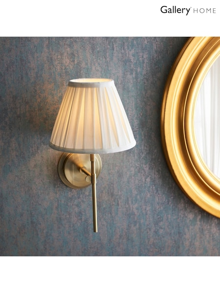 Gallery Home Brass Renner 1 Wall Light Antique (H17449) | £50