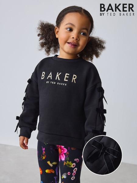 Baker by Ted Baker Bow Detail Sweatshirt (H17471) | £28 - £30