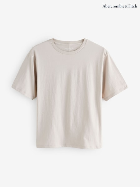 Abercrombie & Fitch Short Sleeve Relaxed 100% Cotton T-Shirt (H17702) | £20