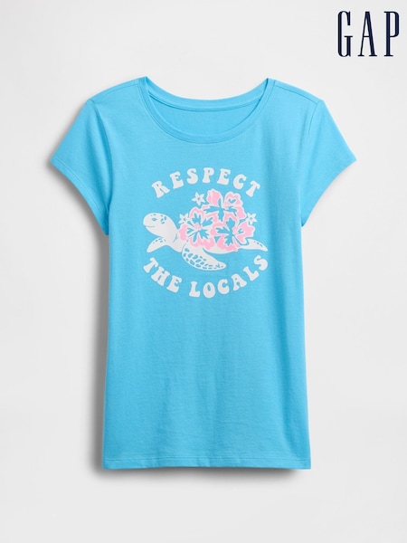 Gap Blue Graphic T-Shirt (4-13yrs) (H17917) | £10
