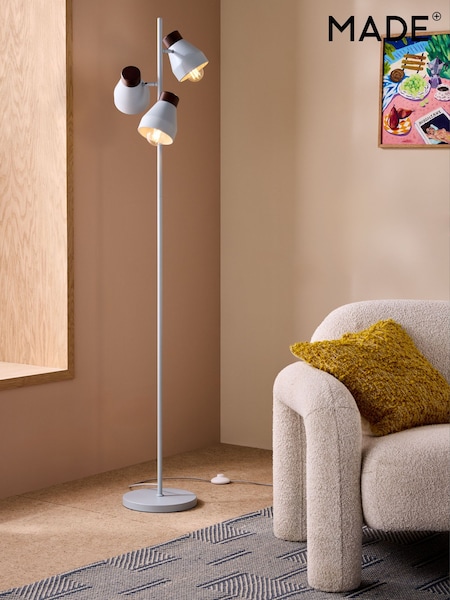 MADE.COM Blue Albert Floor Lamp (H18223) | £139