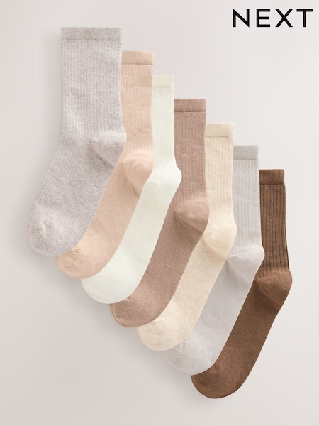 Neutral Ankle Socks 7 Pack (H18407) | £16