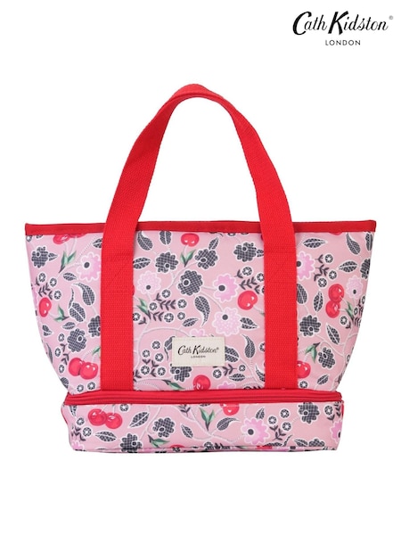 Cath Kidston Pink Cherry Small Tote Lunch Bag (H18525) | £15