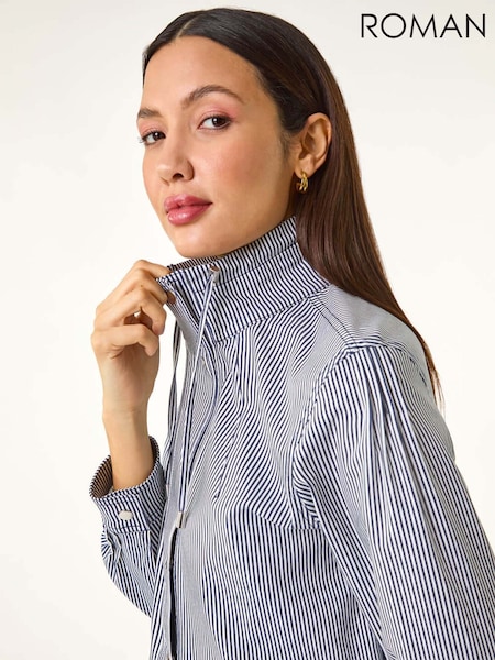 Roman Blue Stripe Safari Jacket (H18694) | £55