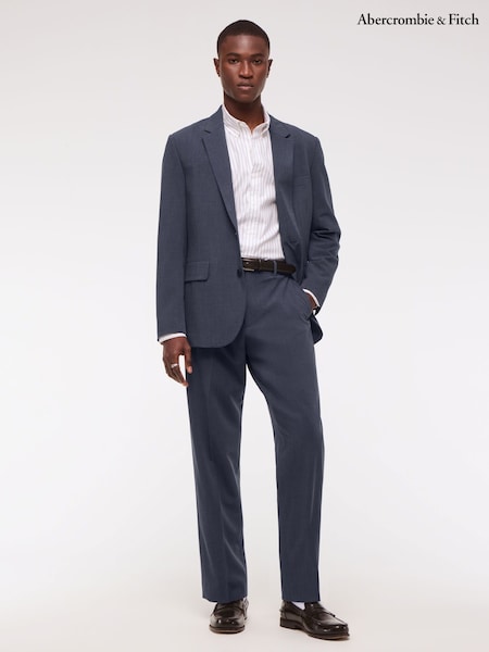 Abercrombie & Fitch Single Breasted Linen Blazer (H18736) | £140